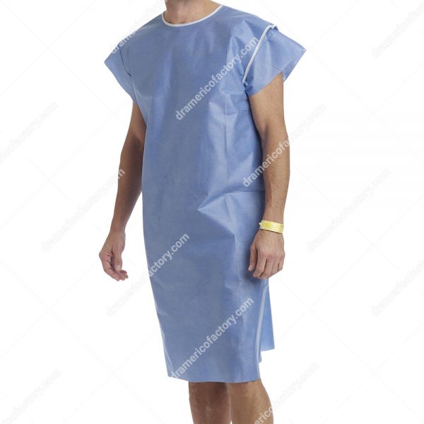AME Disposable Exam Patient Gown SMS Level 2 ab